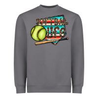 Storm softball life Heavyweight Sweatshirt - CowhideDigitalArt