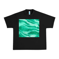 Black green glitter Urban Heavy Tee - JahusDesignShop