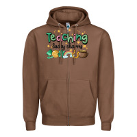 Chestnut teaching lucky charm Zipper Hoodie - MaliasSmallBusiness