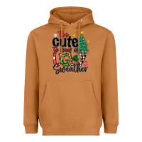 Meerkat too cute to wear ugly  christmas Heavyweight Hoodie - MaliasSmallBusiness