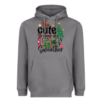 Storm too cute to wear ugly  christmas Heavyweight Hoodie - MaliasSmallBusiness