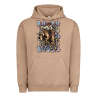 Pigment Burro Rodeo Cowboy bull western Urban Hoodie - HowdyJamesFarm