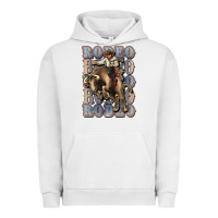 Pigment Lunar Rock Rodeo Cowboy bull western Urban Hoodie - HowdyJamesFarm