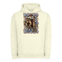 Pigment Pistachio Rodeo Cowboy bull western Urban Hoodie - HowdyJamesFarm