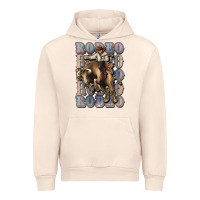 Sandshell Rodeo Cowboy bull western Urban Hoodie - HowdyJamesFarm