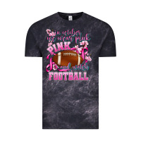 Cloud Black in october we wear pink and watch football Vintage Tee - AdoDesignShop