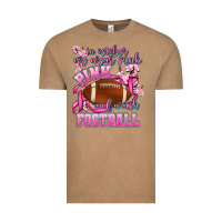 Vintage Coffee in october we wear pink and watch football Vintage Tee - AdoDesignShop