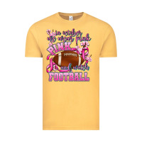 Vintage Mustard in october we wear pink and watch football Vintage Tee - AdoDesignShop