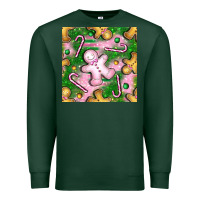Sports Green christmas smile gingerbread cookie seamless pattern bbs Premium Sweatshirt - BundleAndBundleShop