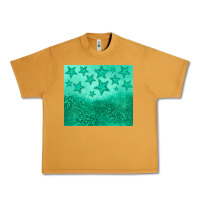 Peanut Butter green glitter star Urban Heavy Tee - JahusDesignShop