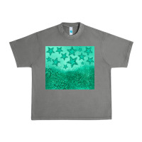 Tornado green glitter star Urban Heavy Tee - JahusDesignShop