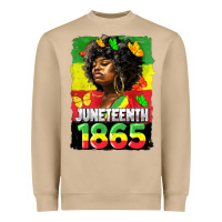 Mushroom juneteenth 1865 black freedom Heavyweight Sweatshirt - HRA Design Shop