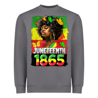 Storm juneteenth 1865 black freedom Heavyweight Sweatshirt - HRA Design Shop