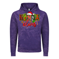 Cloud Purple christmas nonna claus Vintage Hoodie - FaDigitalArtStudio