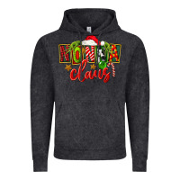 Vintage Black christmas nonna claus Vintage Hoodie - FaDigitalArtStudio