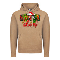 Vintage Coffee christmas nonna claus Vintage Hoodie - FaDigitalArtStudio