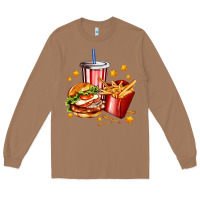 Toasted Coconut hamburger potatoes and coke Long Sleeve Tee - AdoDesignShop