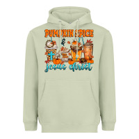 Matcha pumpkin spice jesus christ Heavyweight Hoodie - MaliasSmallBusiness