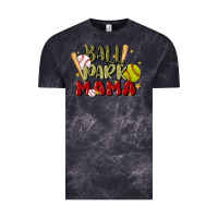 Cloud Black ballpark mama Vintage Tee - JahusDesignShop