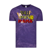 Cloud Purple ballpark mama Vintage Tee - JahusDesignShop