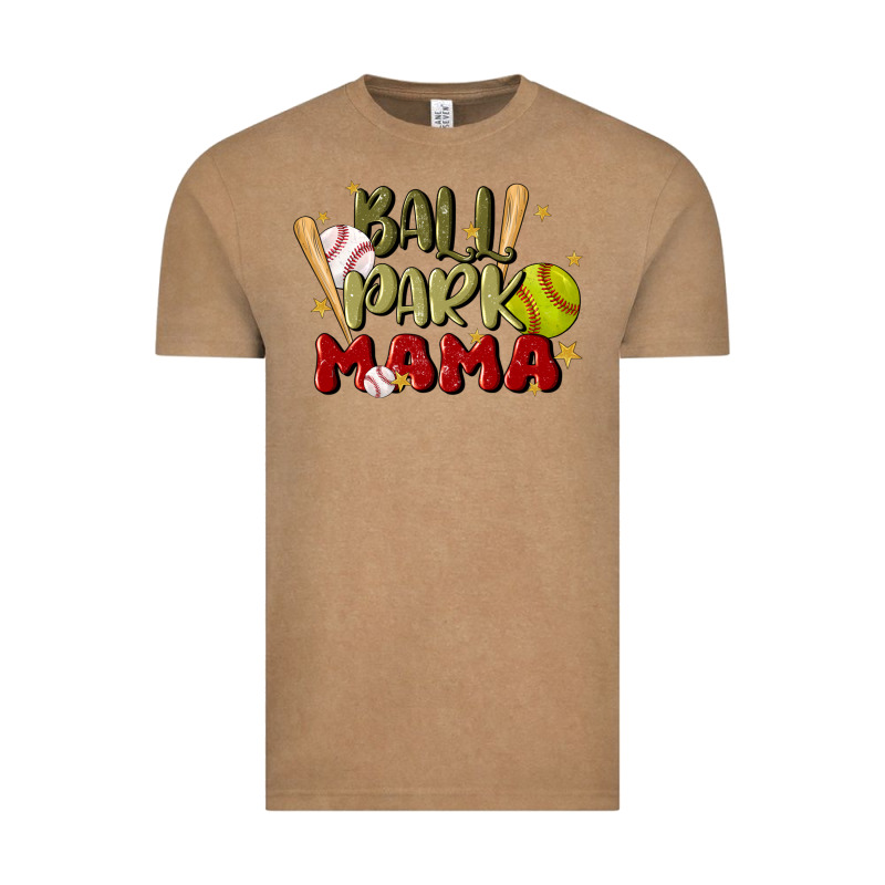 Ballpark Mama Vintage Tee by JahusDesignShop | Teevron