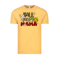 Vintage Mustard ballpark mama Vintage Tee - JahusDesignShop