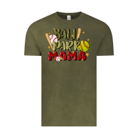 Vintage Olive ballpark mama Vintage Tee - JahusDesignShop