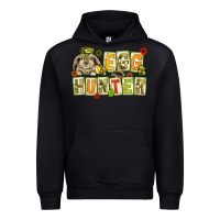 Black Egg hunter with camouflage plate letters Easter Urban Hoodie - HowdyJamesFarm