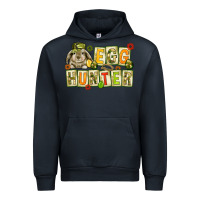 Navy Egg hunter with camouflage plate letters Easter Urban Hoodie - HowdyJamesFarm