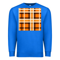 True Royal tartan seamless pattern bbs Premium Sweatshirt - BundleAndBundleShop