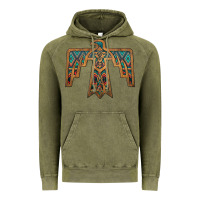 Vintage Olive thunderbird Vintage Hoodie - JahusDesignShop