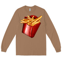 Toasted Coconut french fries Long Sleeve Tee - AdoDesignShop