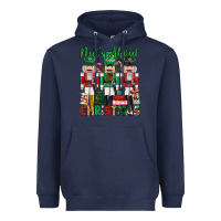 Navy nuts about christmas Heavyweight Hoodie - MaliasSmallBusiness