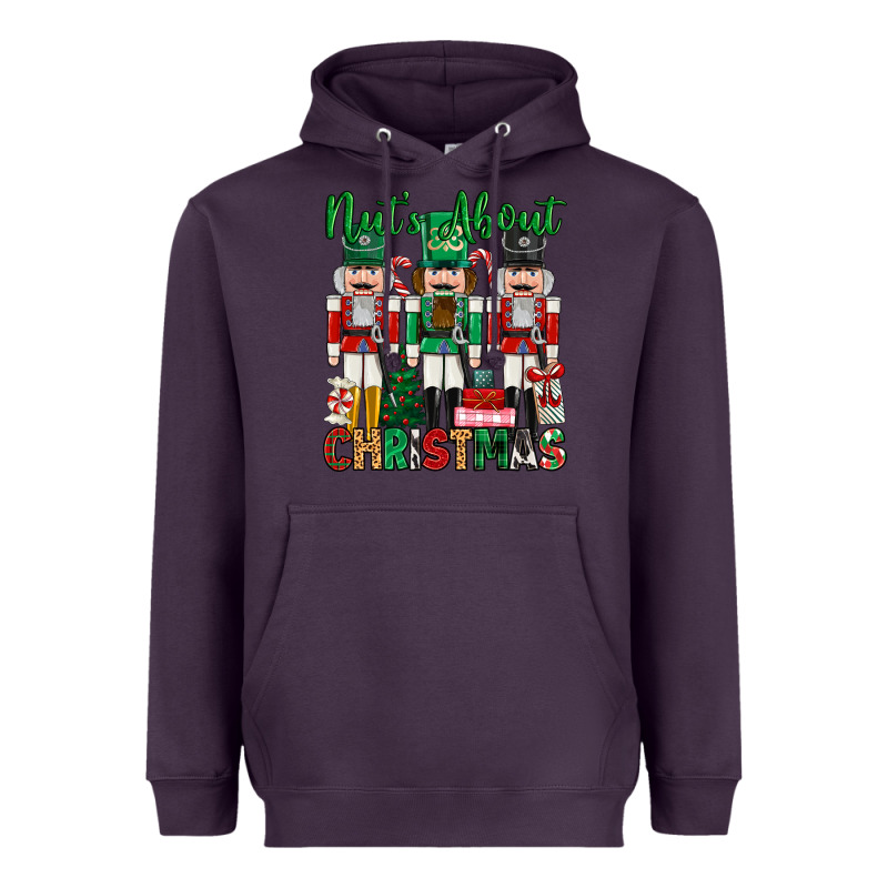 Nuts About Christmas Heavyweight Hoodie by MaliasSmallBusiness | Teevron