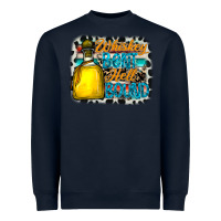 Navy whiskey bent hell bound Heavyweight Sweatshirt - CowhideDigitalArt