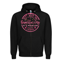 Black dumbfuckery to minimum Zipper Hoodie - MaliasSmallBusiness