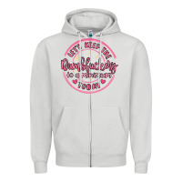 Dove Grey dumbfuckery to minimum Zipper Hoodie - MaliasSmallBusiness