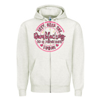 Oatmeal Heather dumbfuckery to minimum Zipper Hoodie - MaliasSmallBusiness