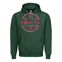Sports Green dumbfuckery to minimum Zipper Hoodie - MaliasSmallBusiness
