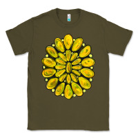 Army Green yellow  gemstone jewelny Classic Tee - RanaPortraitStore