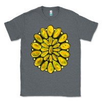 Charcoal Heather yellow  gemstone jewelny Classic Tee - RanaPortraitStore