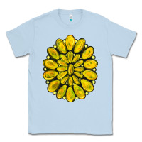 Dusty Blue yellow  gemstone jewelny Classic Tee - RanaPortraitStore