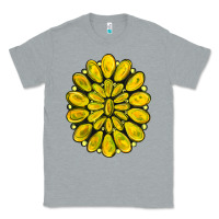 Heather Grey yellow  gemstone jewelny Classic Tee - RanaPortraitStore