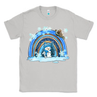 Moon Dust winter   rainbow and snowman Classic Tee - AdoDesignShop