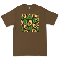 Cacao avocados with wood and leopard background mug  coaster Premium Tee - BarkalooDesign