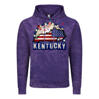 Cloud Purple Kentucky 4th of July Vintage Hoodie - CowGirlArtShop