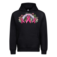 Black Cancer ribbon rainbow Cancer Awareness Urban Hoodie - HowdyJamesFarm