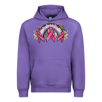 Tulip Cancer ribbon rainbow Cancer Awareness Urban Hoodie - HowdyJamesFarm