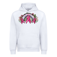 White Cancer ribbon rainbow Cancer Awareness Urban Hoodie - HowdyJamesFarm