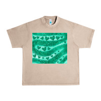 French Oak green glitter heart Urban Heavy Tee - JahusDesignShop